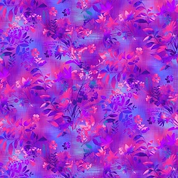 Multi Purple - Fern Collage